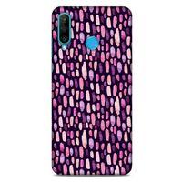 Huawei P30 Lite Uyumlu Kılıf Mor Delisi (24) Darbe Emici Kılıf Karışık