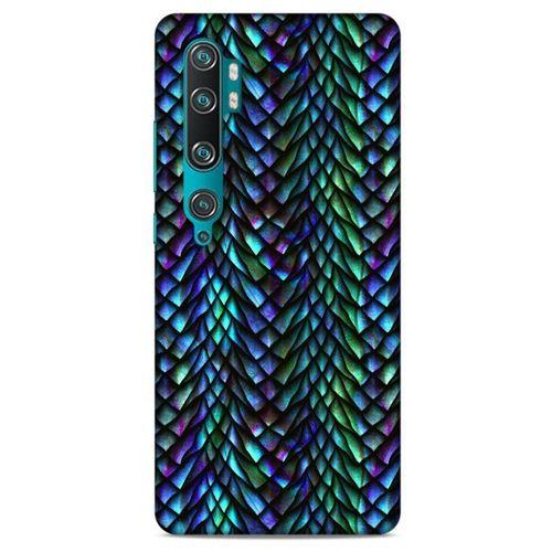 Xiaomi Mi Cc9 Pro Kılıf Dragons (1) Kılıfı Ejderha Pulları Rainbow