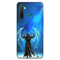 Lopard Oppo Realme 5 Pro Uyumlu Kılıf GameX (47) Crystal Flex Kılıf Mavi