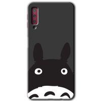 Galaxy A7 2018 Kılıf HD Desen Baskılı Arka Kapak - Şaşkın Eşek + Kırılmaz Cam