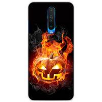 Lopard Xiaomi Redmi K30 5G Uyumlu Kılıf FireX (21) Koruyucu Kapak Halloween
