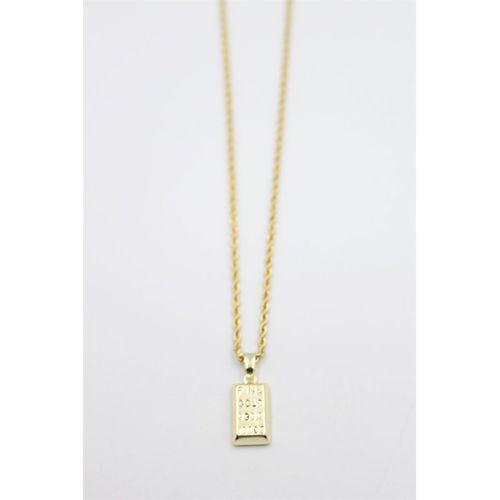 Külçe Altın Kolye - Altın