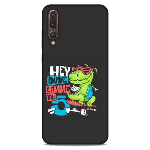 Animax Kaykaylı Dinozor Huawei P20 Pro Kılıf Desenli Silikon