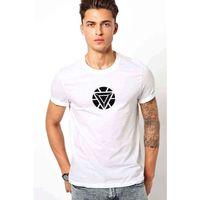 Arc Reactor 2 Baskılı Beyaz Erkek Tshirt