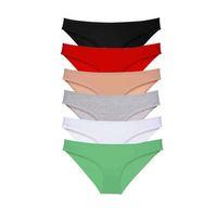 6 Adet Süper Eko Set Likralı Kadın Slip Külot Renk 2