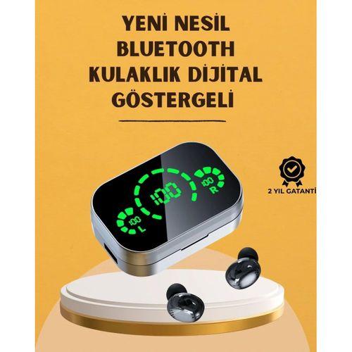 Led Ekranlı Kablosuz Kulaklık – Gürültü Önleyici Mikrofon Ve Dokunmatik Özellikli