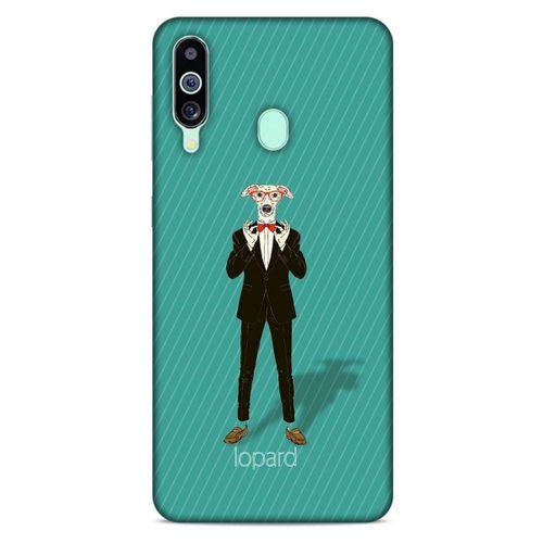 Samsung Galaxy M40 Kılıf FunnyMaX (12) Koruyucu Silikon Turkuaz Köpek