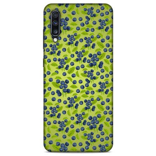 Frutix Blueberry 02 Samsung Galaxy A70s Kılıf Desenli Silikon