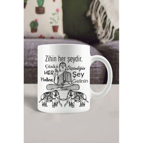 Buddha (buda) Olumlama Kupa Bardak