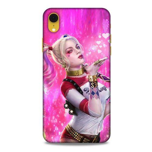 Apple iPhone XR Uyumlu Kılıf Harley Quinn (4) Koruma Kılıfı Fuşya