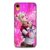 Apple iPhone XR Uyumlu Kılıf Harley Quinn (4) Koruma Kılıfı Fuşya