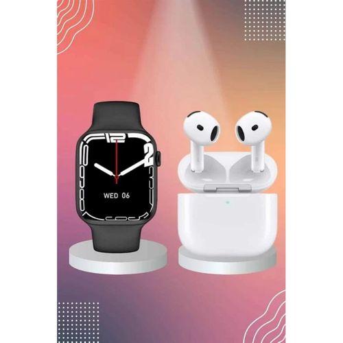 3.nesil Tws Bluetooth Kulaklık Ve Dokunmatik Ekran Akıllı Saat Sesli Görüşme