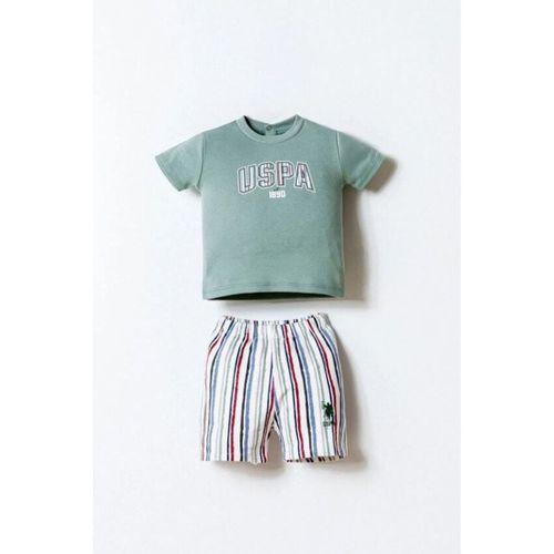 U.S.Polo U.S. Polo Şortlu Takım USB2880 Yeşil