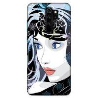 Lopard Xiaomi Redmi Note 8 Pro Uyumlu Kılıf Sürreal Yüzler ♀ (22) Tam Koruma Kılıfı Desenli