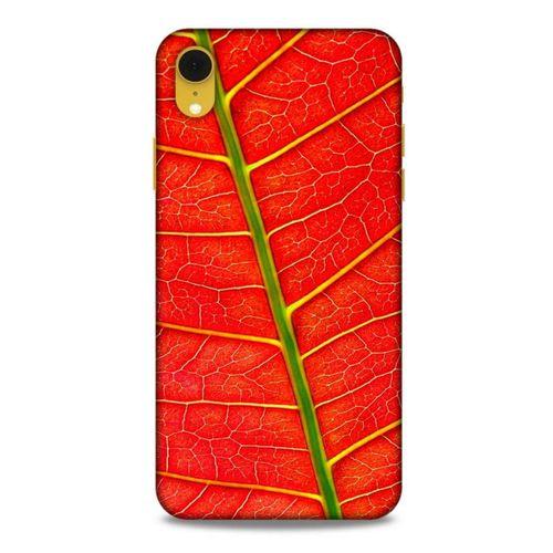 Lopard Apple iPhone XR Uyumlu Kılıf Bahar (32) Soft Silikon Kılıf Kırmızı