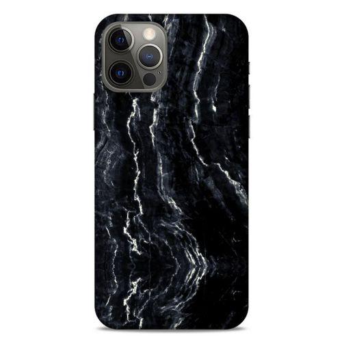 Mermer Siyah Apple iPhone 12 Pro Kılıf