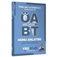 Yediiklim Kpss Öabt Türk Dili ve Edebiyatı Öğretmenliği Konu Anlatımı