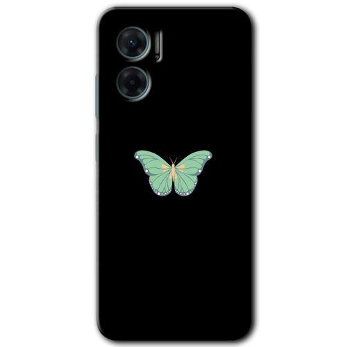 Xiaomi Redmi Note 11E HD Baskılı Kılıf + 9D Tam Ekran Koruyucu - Butterfly Tree
