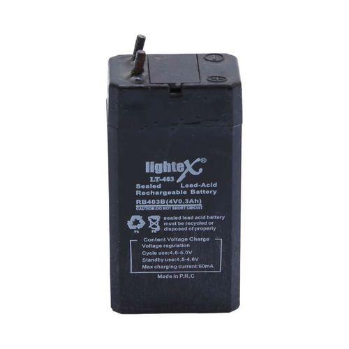 Lightex Lt-403 4v 0 3ah Işıldak Fener Aküsü