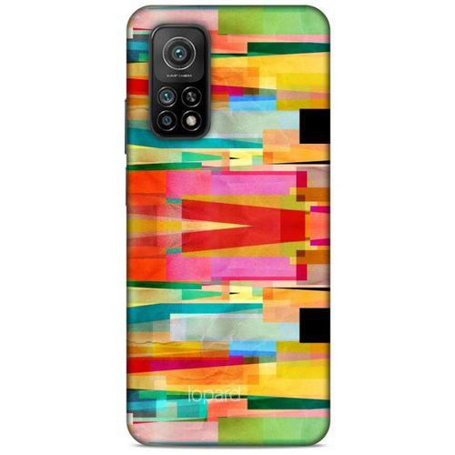 Xiaomi Mi 10T 5G Kılıf Pastel Renkler (21) Koruyucu Kapak Yeşil Kırmızı