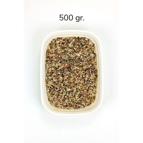 Tüm Kuşlar İçin Doğal Taze Sağlık Tohumu Karışımı - 500 gr