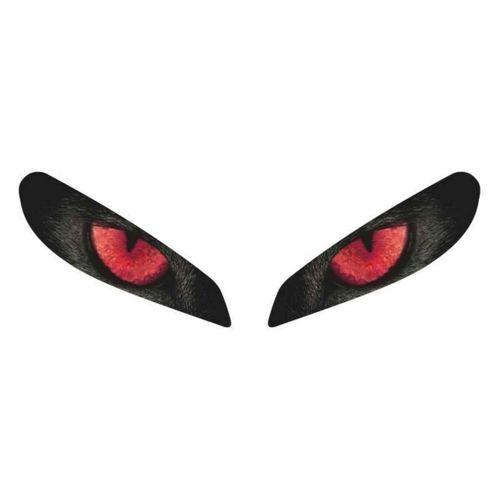 CF MOTO Cf Moto 250 Sr 2020 - 2024 Uyumlu Far Sticker Kırmızı