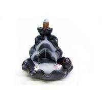 Seramik Çiçek Aromaterapi Geri Akışlı Tütsülük