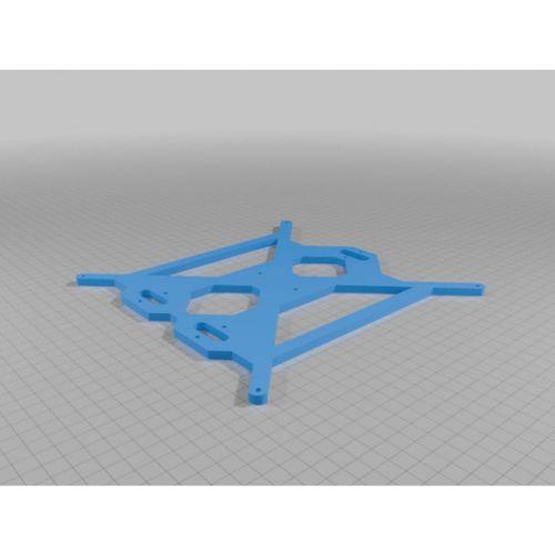 3D Baskı Hafif Dipol Anten Merkezi Parça