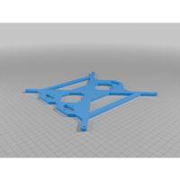 3D Baskı Hafif Dipol Anten Merkezi Parça