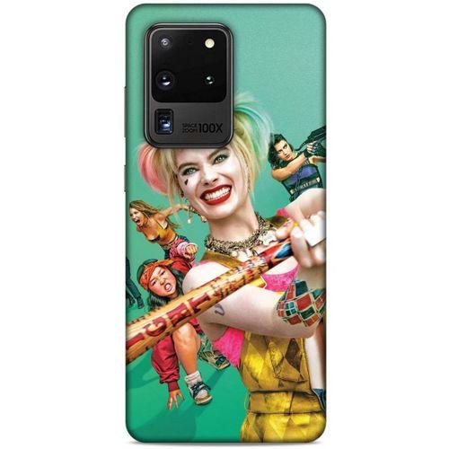 Samsung Galaxy S20 Ultra Uyumlu Kılıf Harley Quinn (33) Hybrid Kılıf Lavanta grisi