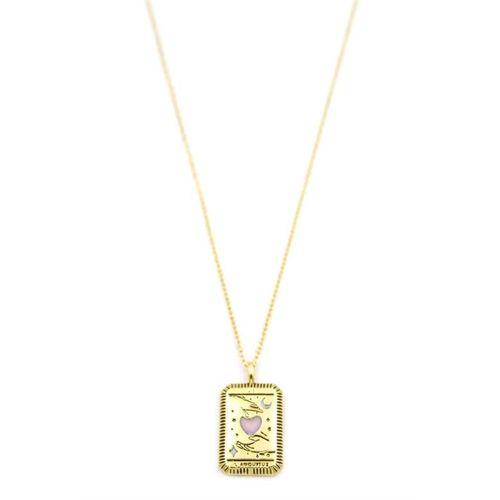 Kalp Tarot Kolye - Altın