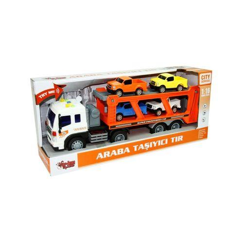 Can-Em Canem Sesli Işıklı Araba Taşıyan Tır 1189-70