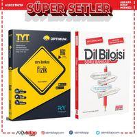 Referans TYT Fizik ve AKM Dil Bilgisi Soru Bankası Seti 2 Kitap