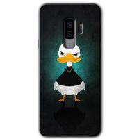 Potkal Hediye Fabrikası Samsung Galaxy S9 Plus HD Baskılı Kılıf + 9D Tam Ekran Koruyucu - Angry Duck