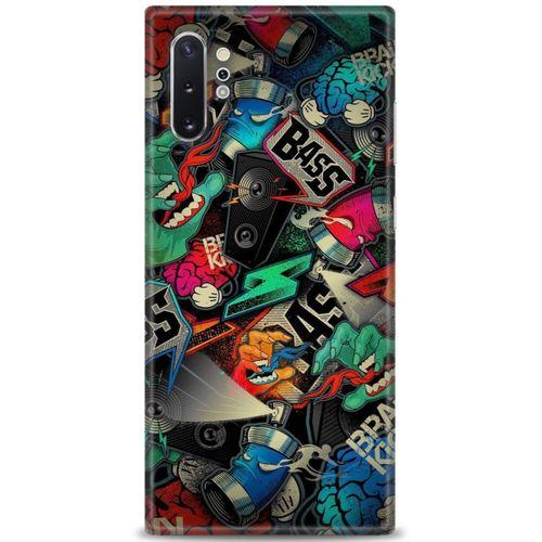 Samsung Galaxy Note 10 Plus Kılıf HD Baskılı Kılıf - Bass + Tam Ekran Koruyucu