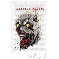 Warning Zumbie Puzzle 240 Parça Yapboz