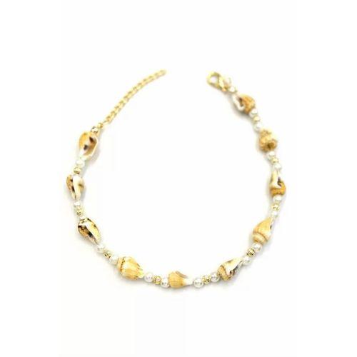 Deniz Kabuğu Halhal - Sarı