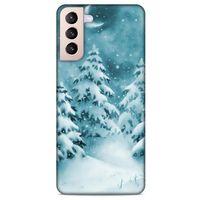 Lopard Samsung Galaxy S21 Plus Uyumlu Kılıf SnowiX (36) Glitter Kılıf