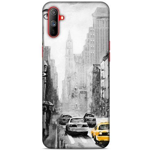 Cityx (2) Oppo Realme C3 Kılıf Silikon Kapak Desenli