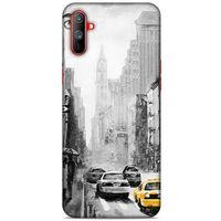 Cityx (2) Oppo Realme C3 Kılıf Silikon Kapak Desenli