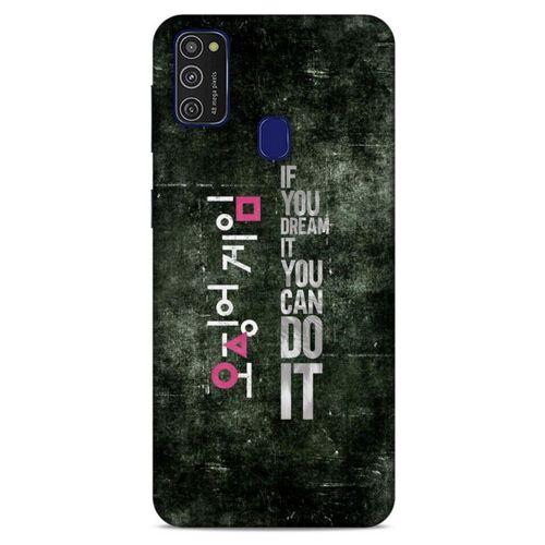 Samsung Galaxy M21 Uyumlu Kılıf Squid Game (35) Fit Design Kılıf Shou