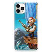 Apple iPhone 11 Pro Max Kılıf Mafya Köpek Arka Kapak Koruma Desenli Full Koruyucu