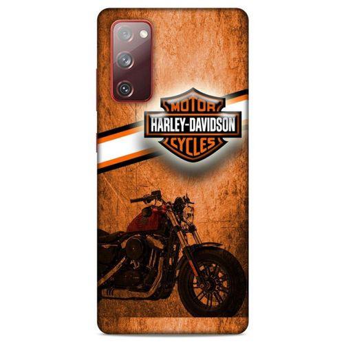 Samsung Galaxy S20 Fe Uyumlu Kılıf Motorsiklet (20) Koruyucu Kılıf İskelet