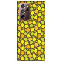 Frutix Turunç 01 Samsung Galaxy Note 20 Ultra Kılıf Desenli Silikon