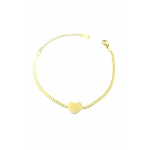 Kalp Bileklik - Altın