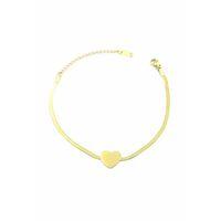 Kalp Bileklik - Altın