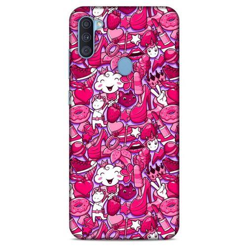 Graffitix (5) Desenli Silikon Kapak Samsung Galaxy A11 Kılıf