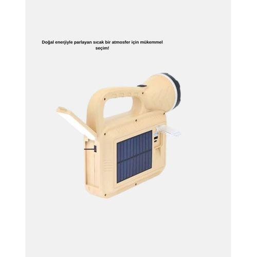 Güneş Enerjili Alev Efektli Lamba Cob Led Su Geçirmez Çok Fonksiyonlu
