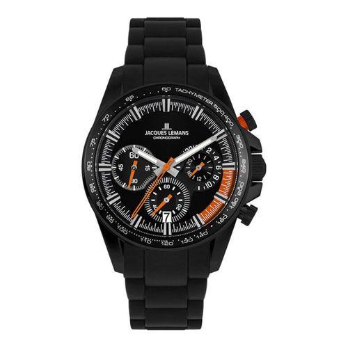 Jacques Lemans Liverpool JL.1-2127H Quartz Çelik Siyah 10 ATM 40 mm Erkek Kol Saati