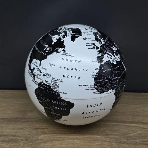 LED Işıklı 360 Derece Dönen Dünya Küresi